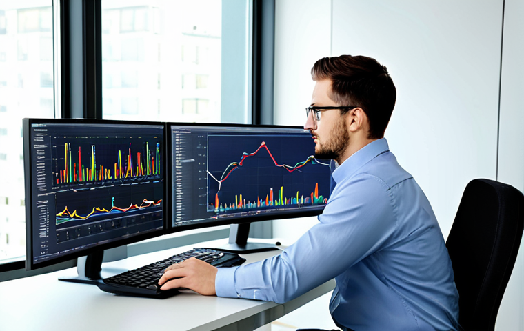 Data Analyst at Work**

"A professional data analyst, fully clothed in modest business casual attire, working on a complex data visualization on multiple monitors in a bright, modern office. The scene includes charts and graphs, reflecting data trends. Safe for work, appropriate content, perfect anatomy, correct proportions, natural pose, well-formed hands, proper finger count, natural body proportions, professional, family-friendly."

**