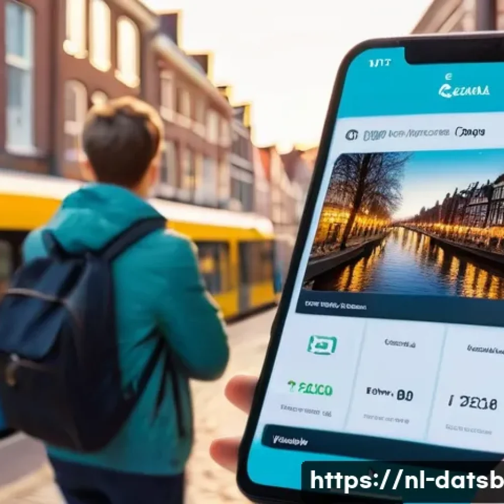 실시간 데이터 처리 시스템의 장애 대응 방안 - **Prompt: The Seamless Digital Flow of Daily Life**
    A vibrant, modern Dutch cityscape at golden ...