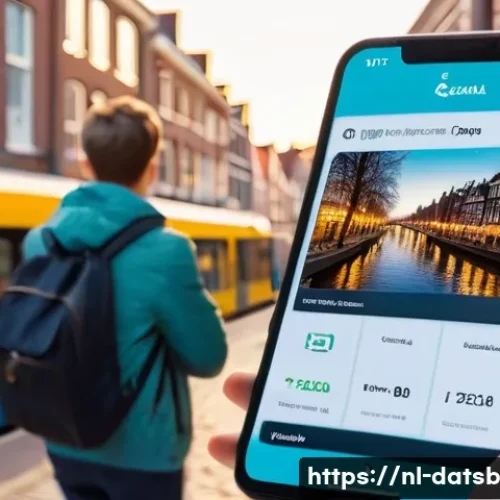 실시간 데이터 처리 시스템의 장애 대응 방안 - **Prompt: The Seamless Digital Flow of Daily Life**
    A vibrant, modern Dutch cityscape at golden ...