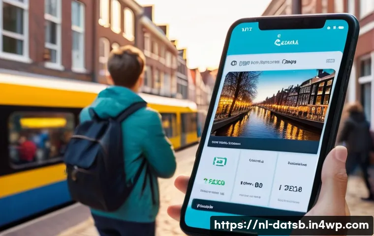 실시간 데이터 처리 시스템의 장애 대응 방안 - **Prompt: The Seamless Digital Flow of Daily Life**
    A vibrant, modern Dutch cityscape at golden ...